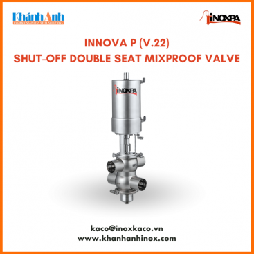 INNOVA P (v.22) Shut-off Double Seat Mixproof Valve