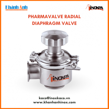 PharmaValve Radial Diaphragm Valve