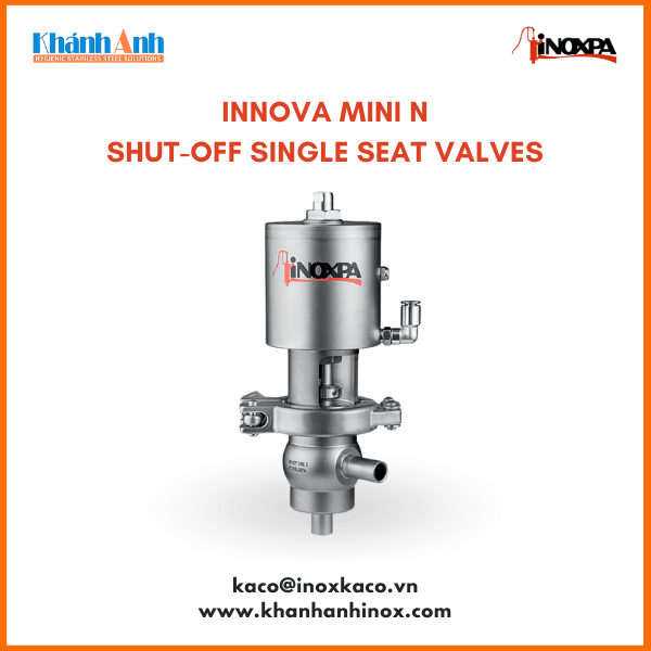 INNOVA Mini Seat Valves, Inoxpa - INOX KHANH ANH