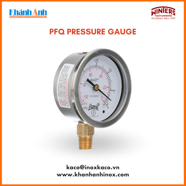 Đồng hồ đo áp suất PFQ - Winters
