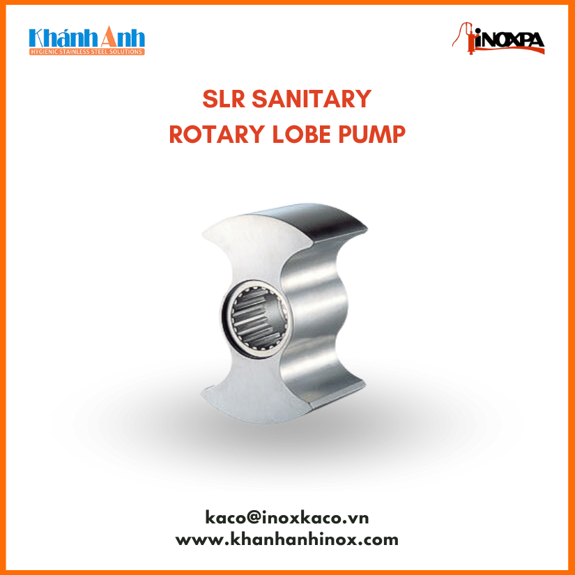 SLR Sanitary Rotary Lobe Pump, Inoxpa