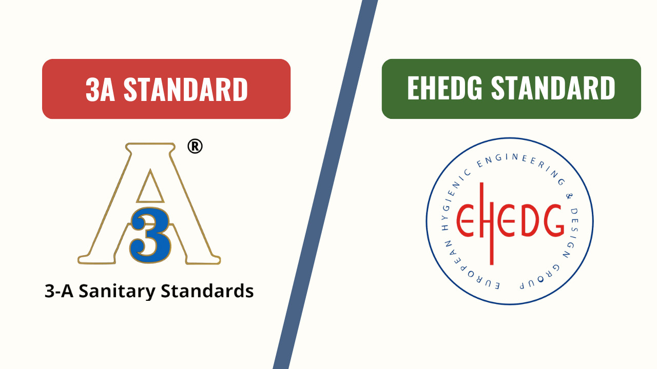 So sánh sự giống và khác nhau giữ Tiêu chuẩn 3A và Tiêu chuẩn EHEDG