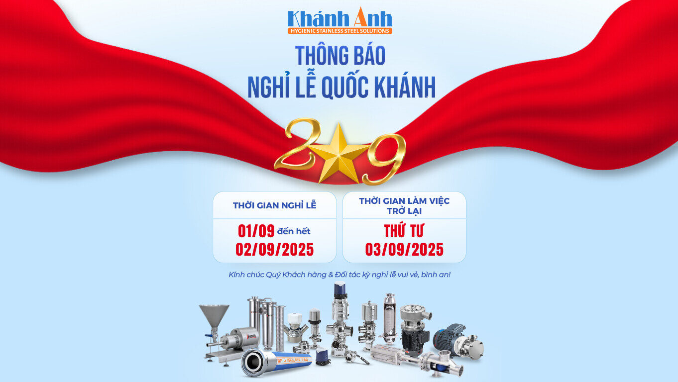 Công ty Khánh Anh thông báo nghỉ lễ 2-9-2025