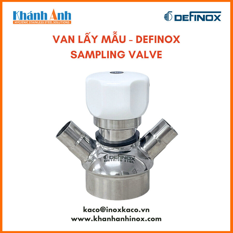 Van lấy mẫu Definox sampling valve